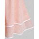 thumbnail image 4 of Tamaño Plus ganchillo Panel de cuello cuadrado sin respaldo sin mangas Rosegal Camisetas sin mangas de talla grande, 4 of 5