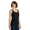 thumbnail image 4 of District Made Ladies Drapey Tank-S (Black), 4 of 6