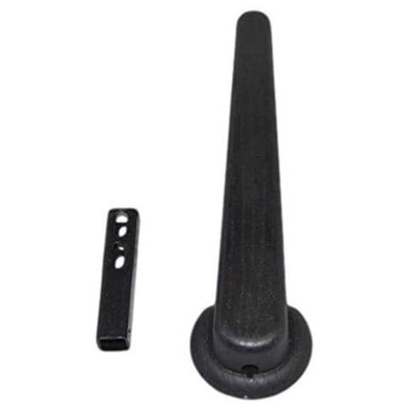 Recliner Footrest Release Handle Lever 5/8" Hole Black Lever