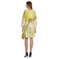 thumbnail image 4 of Bimba Robe Caftan Imprimée Maxi Robe Robe pour Femmes Tenue de Plage Courte Couvre-Maillot, 4 of 7