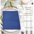 thumbnail image 4 of Servilletas de 2 capas, color azul marino, servilletas de cóctel, servilletas de postre, servilletas de papel desechables para bodas, cumpleaños, fiestas, cenas, servilletas de color azul marino, 4 of 4