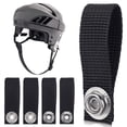 thumbnail image 4 of 2X Sangle de Menton de Casque de Hockey Boucles de Casque Détachables Sangle de Menton de Hockey Sangle de Casque avec Bouton-Pression Simple Casque de Hockey, 4 of 5