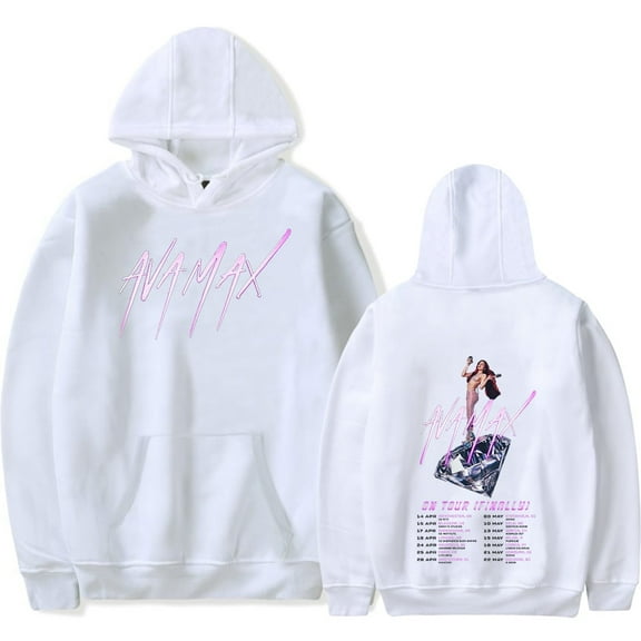 Ava Max On Tour Finally Merch Diamonds Dancefloors Hoodie Sweatshirt Logo Women/Men Hooded Longsleeve