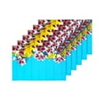 thumbnail image 4 of MKHERT Fresh Spring Lily Flowers in Turquoise Painted Wooden Planks Placemats Table Mats for Dining Room Kitchen Table Decoration 12x18 inch,Set of 6, 4 of 4