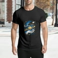 thumbnail image 4 of Black T Shirts for Men, Mens Graphic Tees, M5719008,3XL, 4 of 8