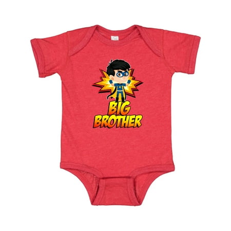 

Inktastic Big Brother Superhero Gift Baby Boy Bodysuit