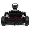 thumbnail image 6 of Audi Sport 24V Big Kids Drifting Ride-On Go Kart (Black), 6 of 12