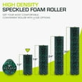 thumbnail image 2 of ProsourceFit High Density Speckled Black Foam Roller for Myofascial Release, Trigger Point Massage, and Muscle Therapy, 2 of 7
