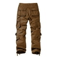 thumbnail image 6 of Matchstick Men's Retro Relaxed Plus Size Cargo Pants with Multi Pockets, 6 of 8