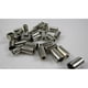 thumbnail image 3 of 100pcs Metal Bike Brake Gear Fixing Cable Wire End Caps Crimps Tips Ferrules (Silver), 3 of 3