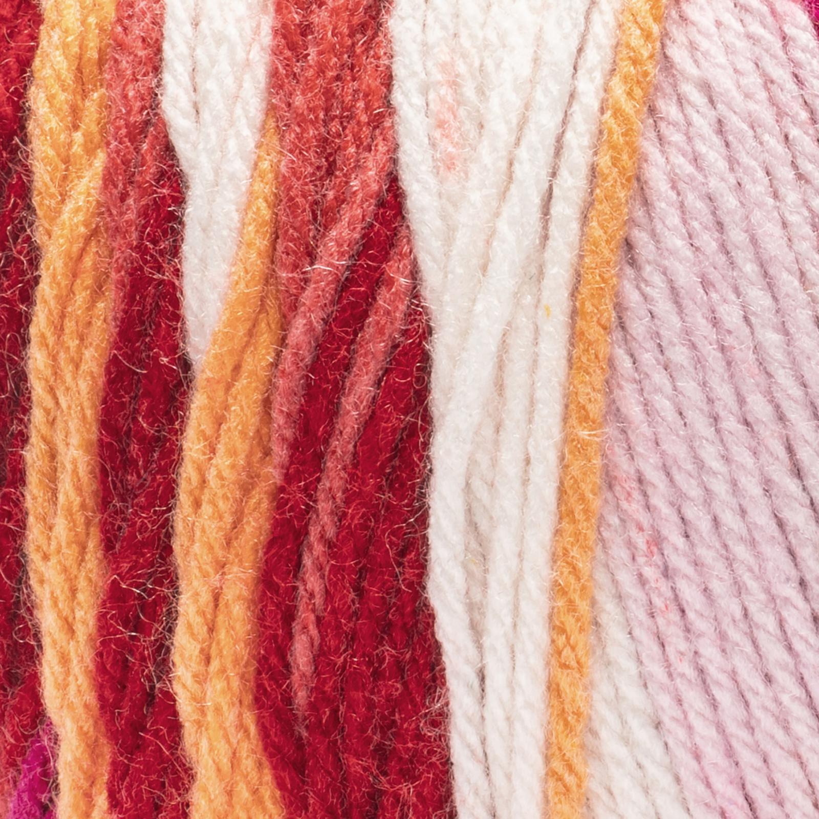 Red Heart® All In One Granny Square Grande™ #4 Worsted (Medium) Acrylic Yarn, Fantabulous 8.8oz/250g 440 Yards (3 Pack)