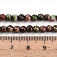 thumbnail image 5 of 20 Strand Baking Painted Glass Beads Strands Drawbench Style Round FireBrick 4~4.5mm Hole: 0.8mm about 201~209pcs/strand 31.10~32.28 inch, 5 of 5