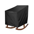 thumbnail image 4 of Funda para silla giratoria de patio de exterior, tela Oxford 210D, impermeable, resistente, para mecedoras de patio, 4 of 8