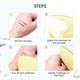 thumbnail image 4 of Desmaquillaje exfoliante con guante de dedo amarillo, 4 of 6