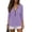 Purple——Fal Savings, variant on Oiangi Women's Half Zip Long Sleeve Shirts Crewneck Fashion Streetwear Pullover Tops for Fall Winter Gray M