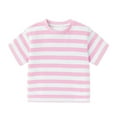 thumbnail image 4 of Zanarzt Toddler Boy Summer Clothes Boys Shirts Short Sleeve Shirts for Boys Cotton T Shirts Kids Toddler Tshirts Tees Clothes Summer Tops Pink,12-18 Months, 4 of 4