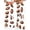 *6-White, variant on VBVC Women's Baseball Flared Yoga Pants,Ladies High Waisted Stretchy Sweatpants,Game Day Leggings For Women,Khaki,S-2XL
