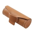 thumbnail image 4 of Mini bolsa para lápiz labial, resistente a arañazos, pequeña, para uso diario, elegante estuche para lápiz labial. marrón, 4 of 8