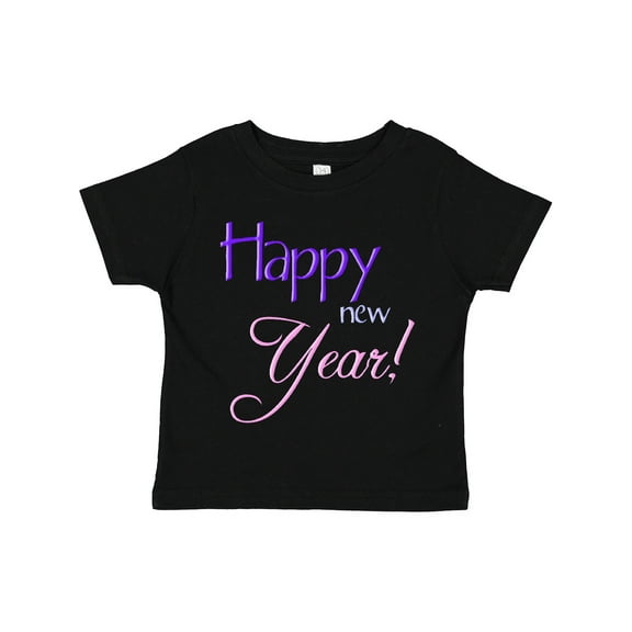 Inktastic Happy New Year colorful Boys or Girls Toddler T-Shirt