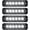 White, variant on LINLIN 4 Pack 6LED Emergenty Warning Lights,LED Safety Emergency Flashing Lights 12-24V Amber Strobe Hazard Warning Light Waterproof
