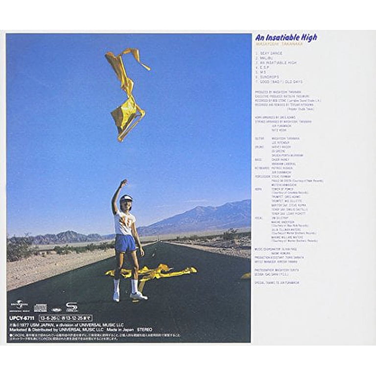 邦楽 MASAYOSHI TAKANAKA / AN INSATIABLE HIGH Masayoshi Takanaka - Insatiable High - Music & Performance - CD