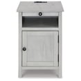 thumbnail image 4 of Signature Design by Ashley Casual Treytown Chairside End Table  Antique White, 4 of 9