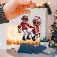 thumbnail image 2 of Creative Acrylic Flat Pendant Christmas Tree Backpack Pendant Pendant (Red), 2 of 5
