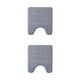 thumbnail image 1 of Alfombrilla de baño Toystoory Antideslizante Ajuste universal gris 50x60cm 2Conjunto, 1 of 6