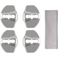 thumbnail image 1 of SHAR Ensemble de 4 Couvre-Portes Compatibles avec Tesla Model 3 Model Y Model S Model X, Argent, 1 of 5