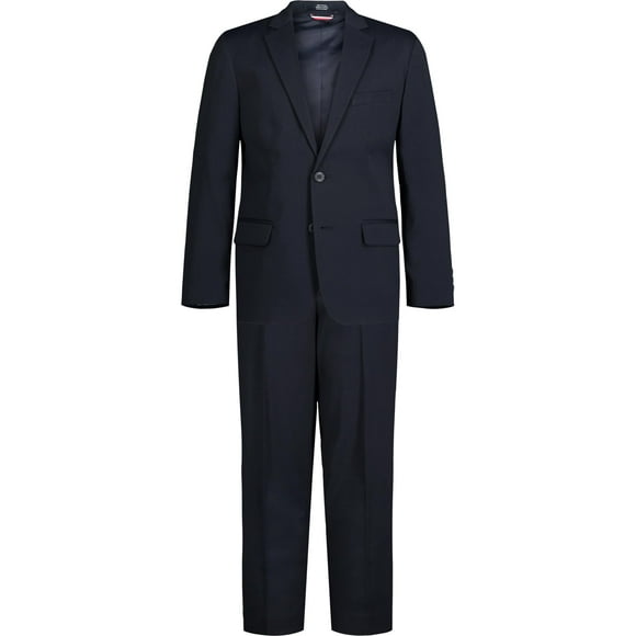 Conjunto de traje formal para niños Tommy Hilfiger, azul marino, talla 10, husky