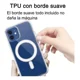 thumbnail image 5 of Funda Magsafe Transparente + Mica Compatible Con iPhone, 5 of 6