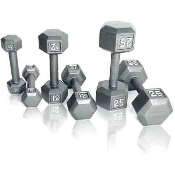 CAP Barbell 90lb Cast Iron Hex Dumbbell, Single - image 2 of 6