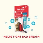 Petrodex Dental Care Kit for Cats, Malt Flavored Toothpaste