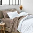 thumbnail image 6 of Bare Home Taupe Microfiber Sheet Set, Wrinkle Resistant, Deep Pocket, Cal King, 6 of 6