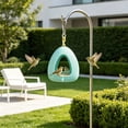 thumbnail image 4 of Bird Nest Adorable Egg-Shaped - Washable Parakeet Cage Accessories - Durable Small Bird Hammock Hut with Warm Hideout for Lovebirds, Canaries, Budgies Blue, 4 of 6