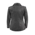 thumbnail image 2 of First Manufacturing WBL3002NZ-XXL-BLK Mia Fashion Leather Jacket for Women, Black - 2XL, 2 of 4