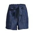 thumbnail image 3 of Time and Tru Women's Tencel Shorts, 3 of 5