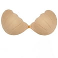 thumbnail image 1 of Women Bra Strapless Breathable Lightweight Front Close Backless Bra Push up Bra, 1 of 10