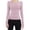 *Pink, variant on ClodeEU Women's Long Sleeve Running Tops ,Seamless Yoga Wear, Sportswear Breathable Workout Clothes Black,Womens Plus L