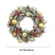 thumbnail image 3 of Puntoco Corona navideña de ratán para decoración navideña, para colgar en la puerta, para hotel Liquidación de adornos de decoración interior y exterior en Navidad, 3 of 6