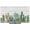 White, variant on TV Cover Indoor, Summer Botanical Stretch TV Dust Cover Television Screen Protector, Tropical Cactus Succulents Gray Plaid Elastic Polyester Display Covers, Monitor Slipcover for LED LCD TVs 40 Inch