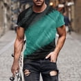 thumbnail image 1 of Aqestyerly T-Shirt Décontracté pour Homme à Manches Courtes, Col Rond, Haut Imprimé, Mode Été, Chemise pour Usage Quotidien HWRETIE, 1 of 4