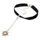 thumbnail image 2 of Garglla Velet Negra con Retro Gótico Femenina sol Hugo Collar de gargantilla, 2 of 8