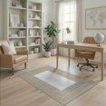 thumbnail image 2 of ODIKA 4'x6' Washable Area Rug Key Border Interlocking Maze Trellis Motif Abstract Greek Geometric Refined for Home Office, Under Desk, Non-Slip Chair-Friendly, Flatwoven, 2 of 7