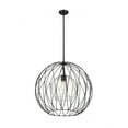 thumbnail image 2 of Z Lite 1940P24-MB 24 in. Elle 1 Bulb Pendant Ceiling Light, Matte Black, 2 of 2