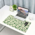 thumbnail image 6 of Desk Mat,Vintage Groovy Flowers Extended Gaming Mouse Pad for Office Work & Game,Computer Keyboard Mouse Mat Desk Non-Slip Rubber Base Large Mousepad with Stitched Edges, 31.5x15.7inch, 6 of 6