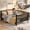 Black(Metal), variant on Mirightone Full Size Montessori Bed with Headboard and Footboard, Wood Full Bed Frame with Rails for Girls Boys, Pink