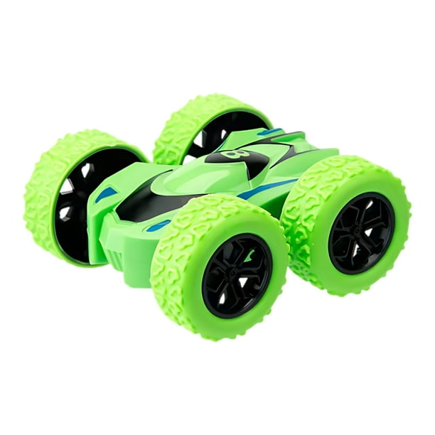 Coche todoterreno de doble cara con grafiti acrobático, modelo de coche, vehículo de juguete para niños, regalo de doble inercia