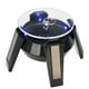 thumbnail image 3 of Sailing Soporte de exhibición giratorio de 360 ​​grados con energía solar para relojes, teléfonos, joyas, con luz LED (negro), 3 of 10