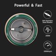 thumbnail image 4 of Coffee Grinder Electric for Beans, Spices, Herbs, Grains and Nuts, Stainless Steel Blades, 2.8 oz, Green, 4 of 4